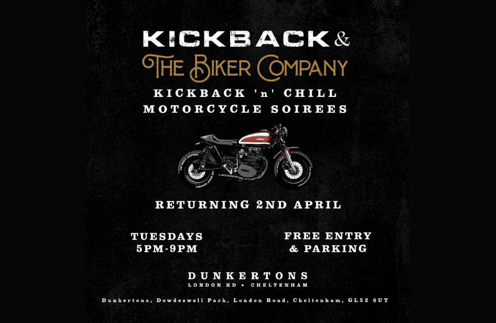 KICKBACK & The Biker Company X Dunkertons