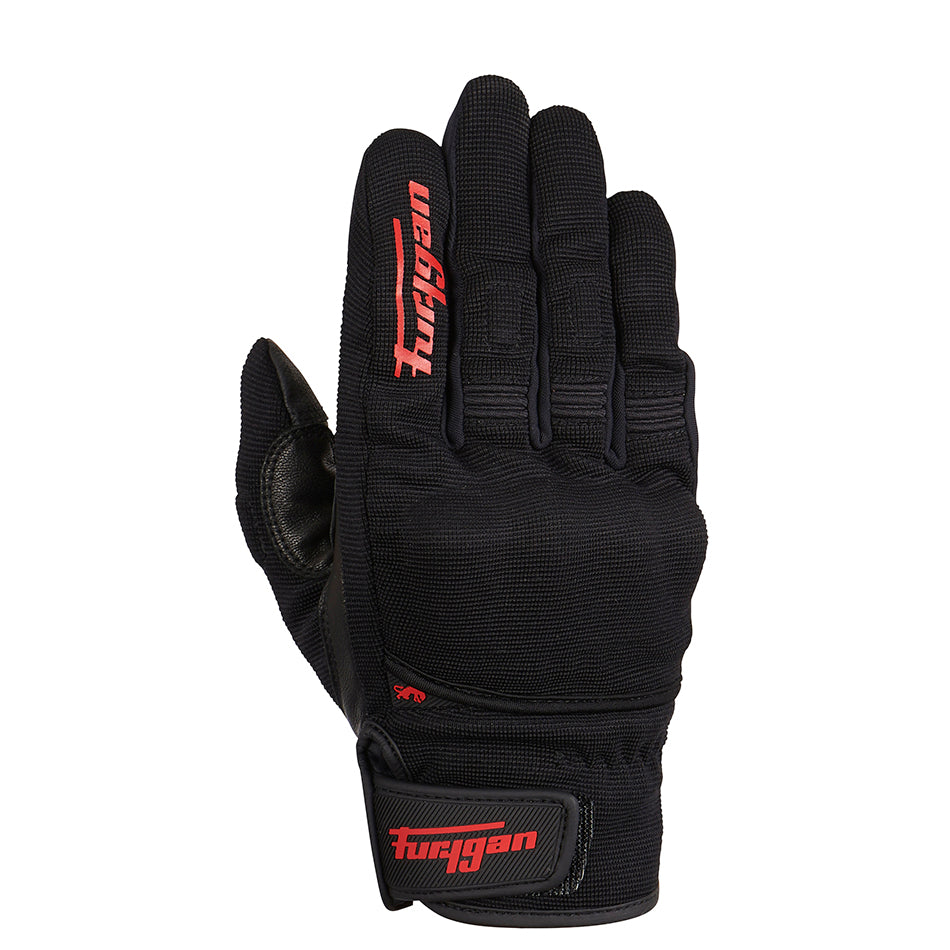 Furygan Jet D3O Gloves Black/Red