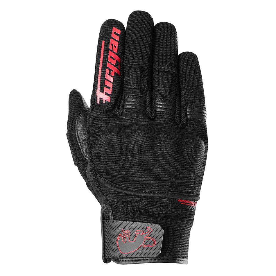 Furygan Jet D3O Motorhandschoenen voor heren, handpalm 100% leer, touchscreen, comfort, zomerhandschoenen, ademend en licht, bescherming van metacarp, D3O, zwart, M