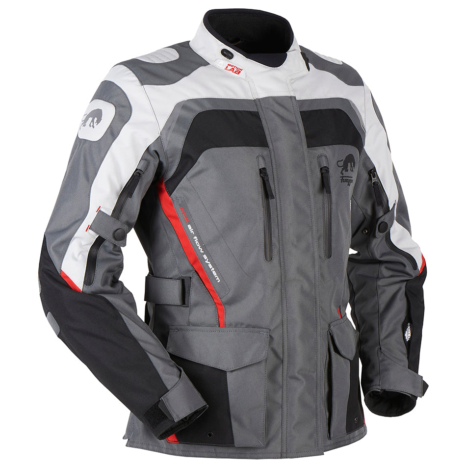 Furygan Apalaches Lady Jacket Black/Grey/Red