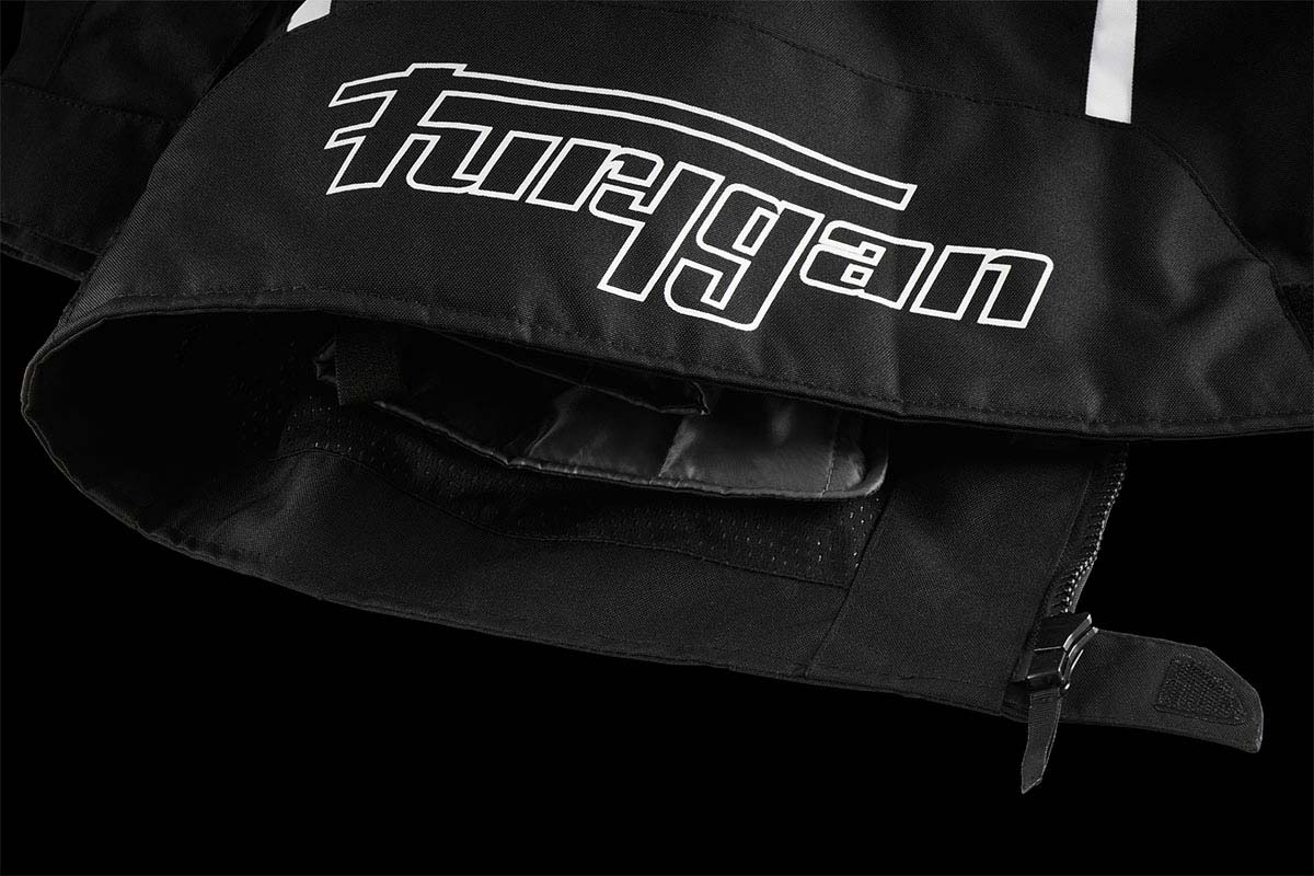 Furygan Yori Textile Jacket Black/White