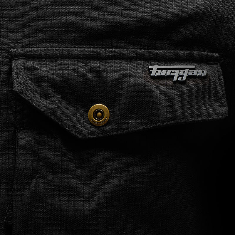 Furygan Eirik Textile Riding Shirt Jacket Black