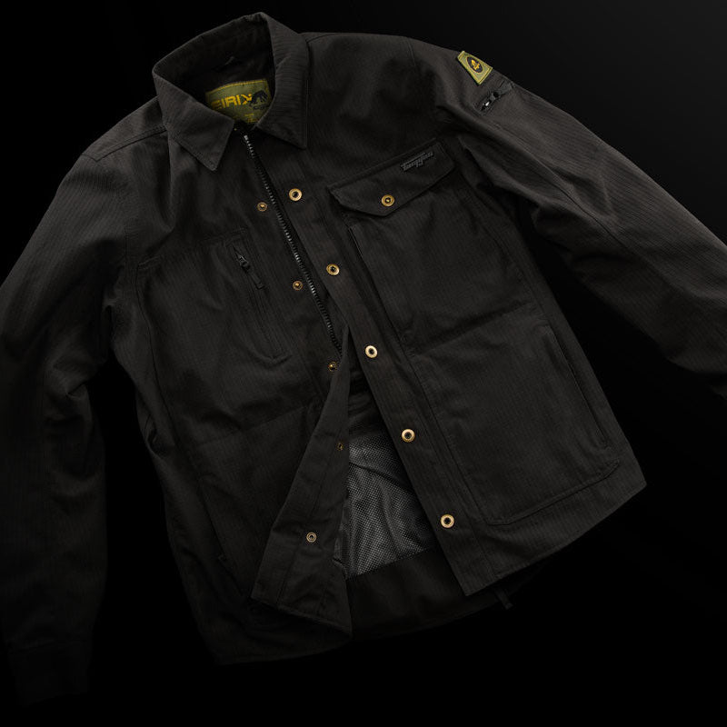 Furygan Eirik Textile Riding Shirt Jacket Black