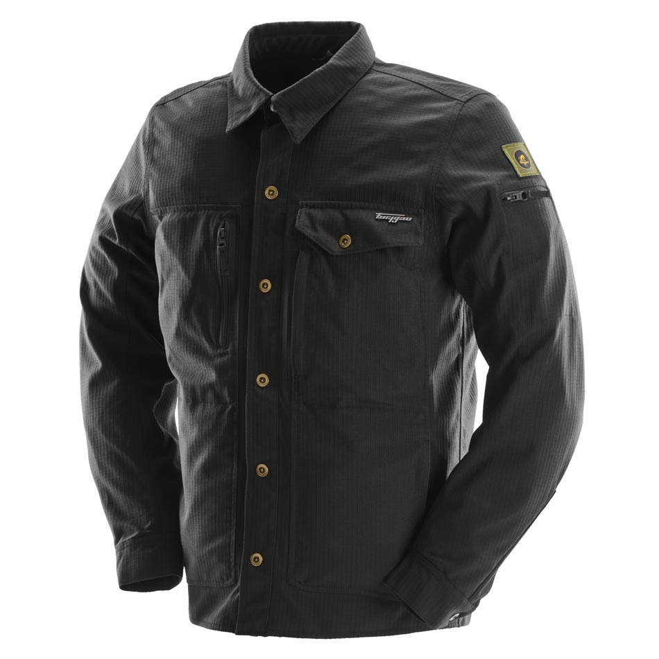 Furygan Eirik Textile Riding Shirt Jacket Black