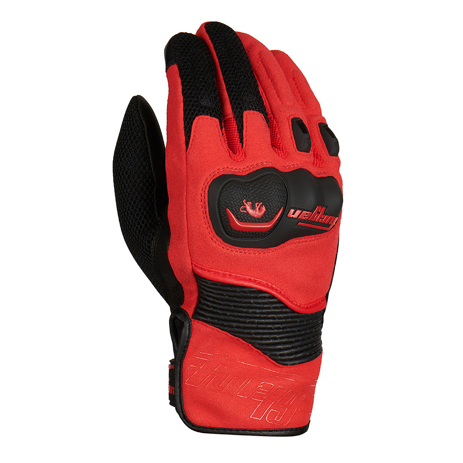 Furygan Dust Gloves Black/Red