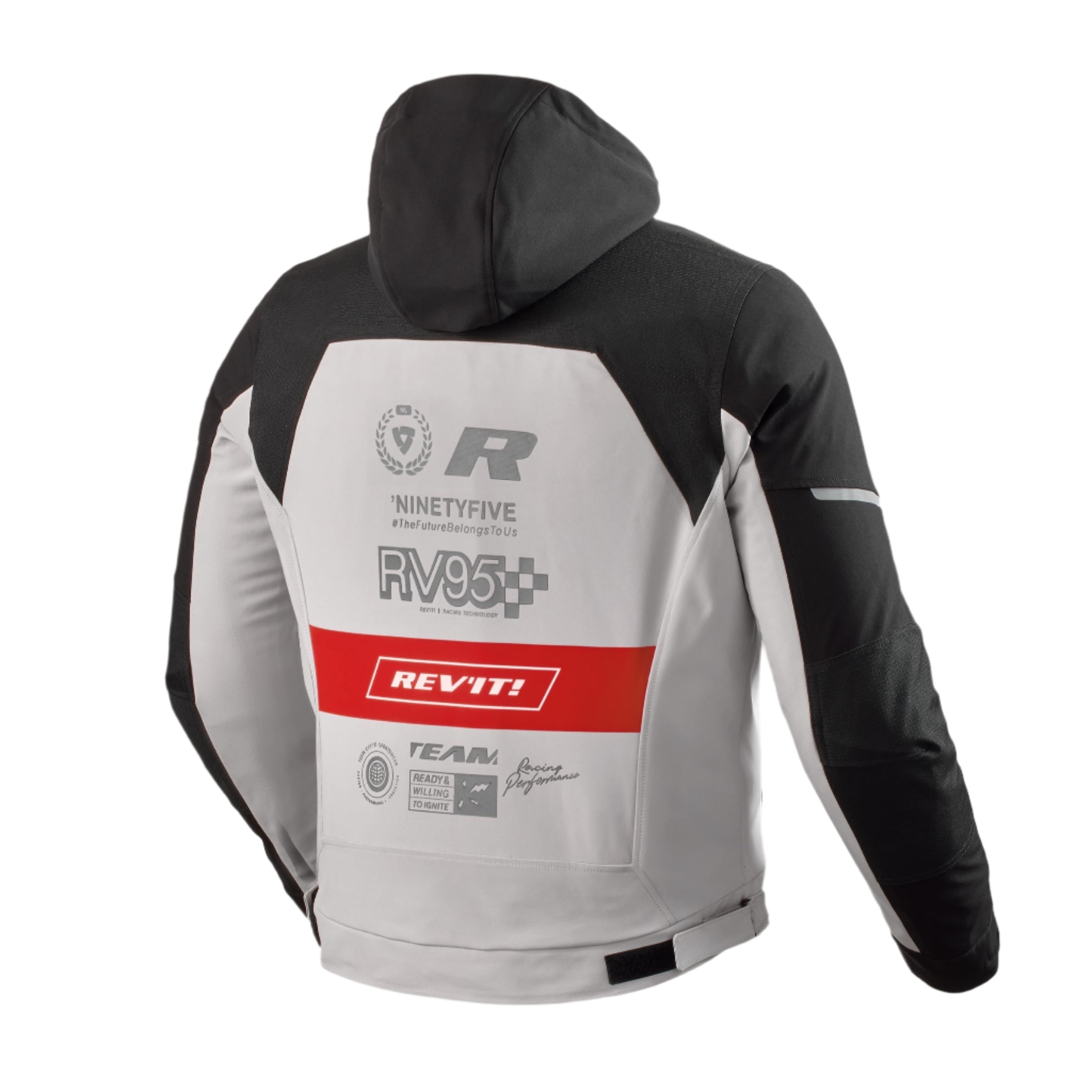 RevIt Haste H2O Jacket Black/Red