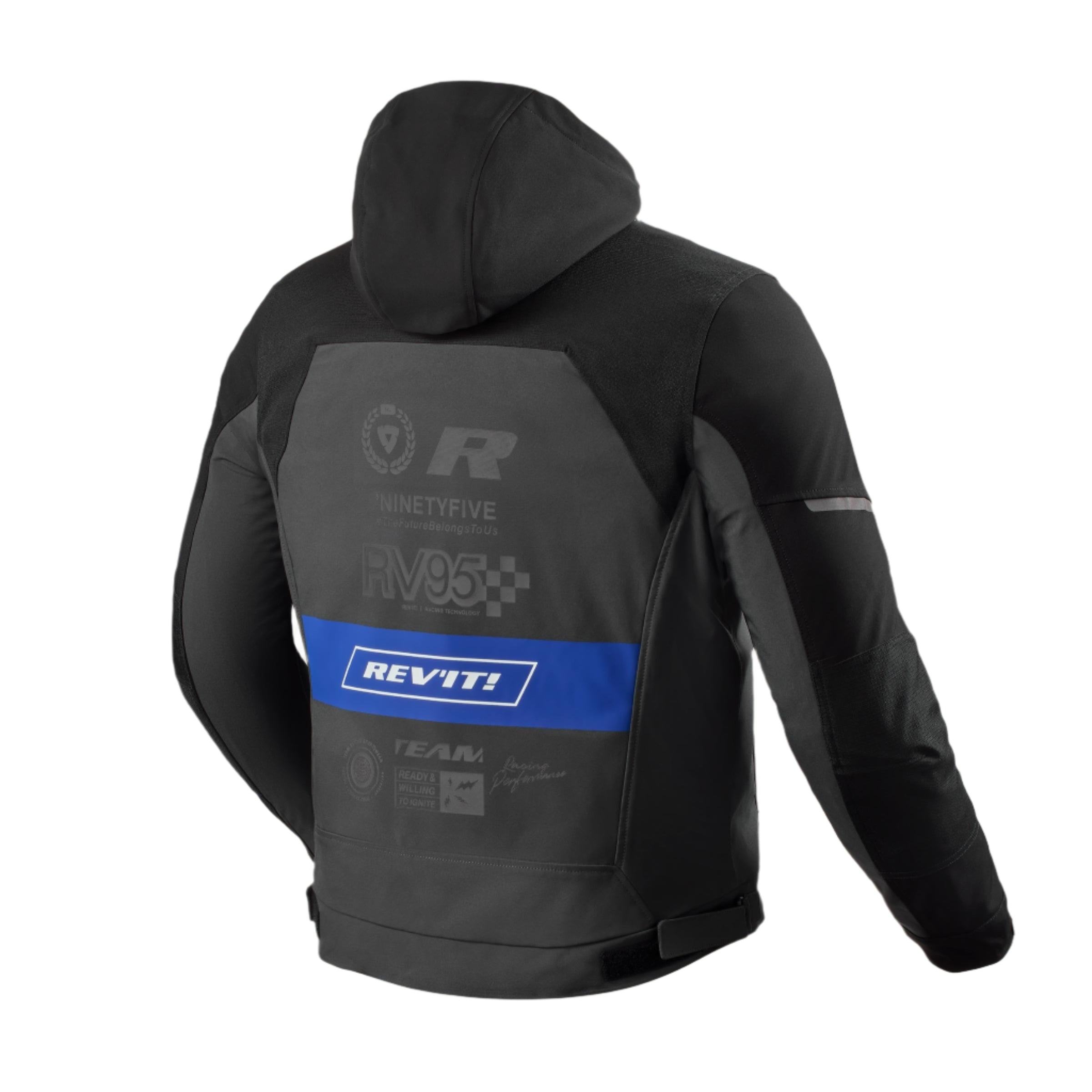 RevIt Haste H2O Jacket Black/Blue