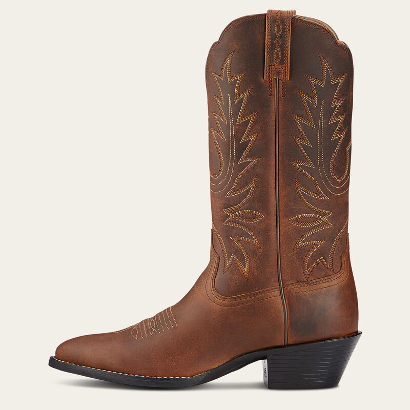 Ariat Womens Heritage R Toe Western Boot