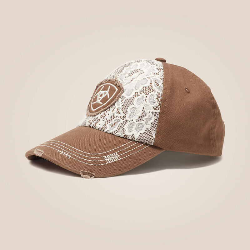 Ariat Womens Lace Logo Velcro Back Cap