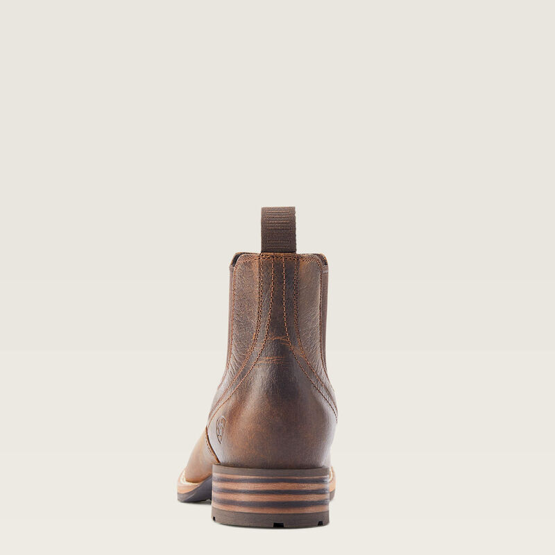 Ariat Mens Hybrid Low Boy Wide Square Toe Chelsea Boot