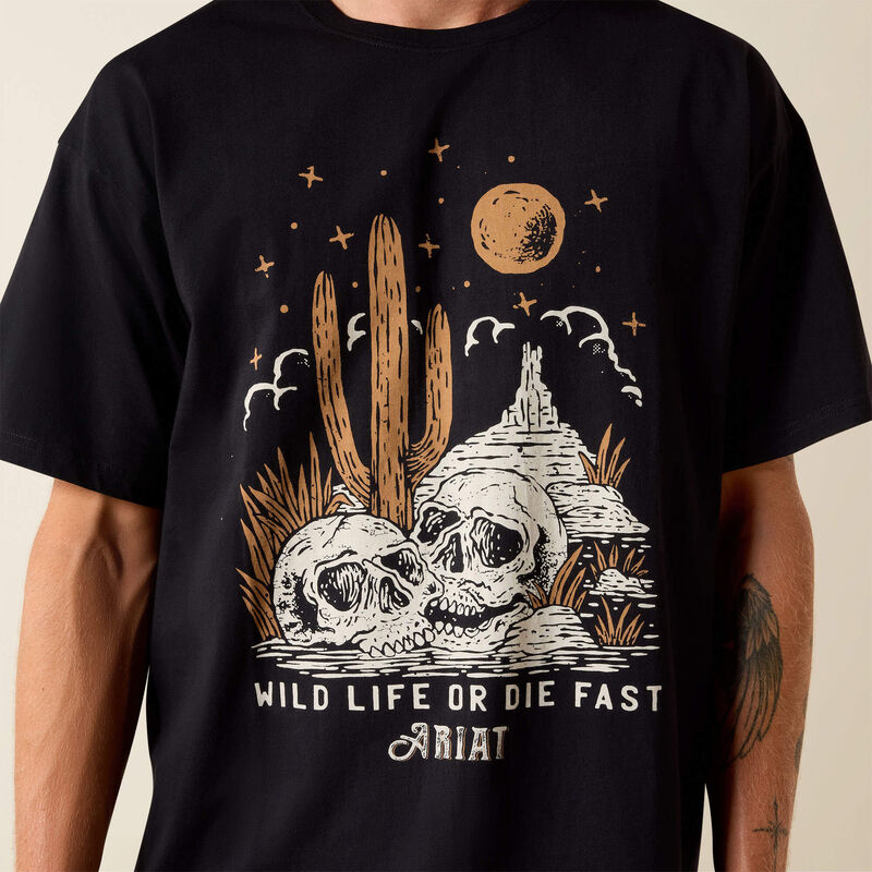 Ariat Mens Wild Life Boxy T-Shirt