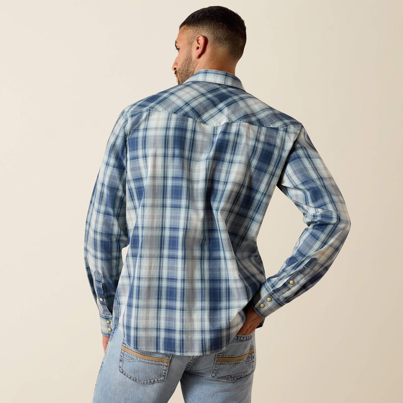 Ariat Mens Retro Heathcliff Fitted Snap Shirt