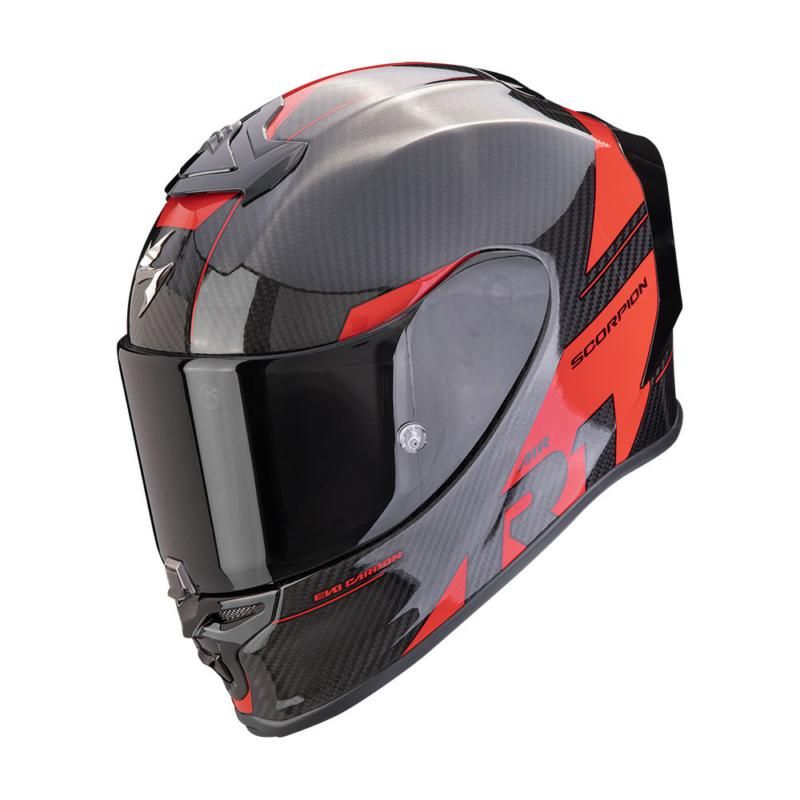 Scorpion R1 Evo Carbon Rally Black/Red