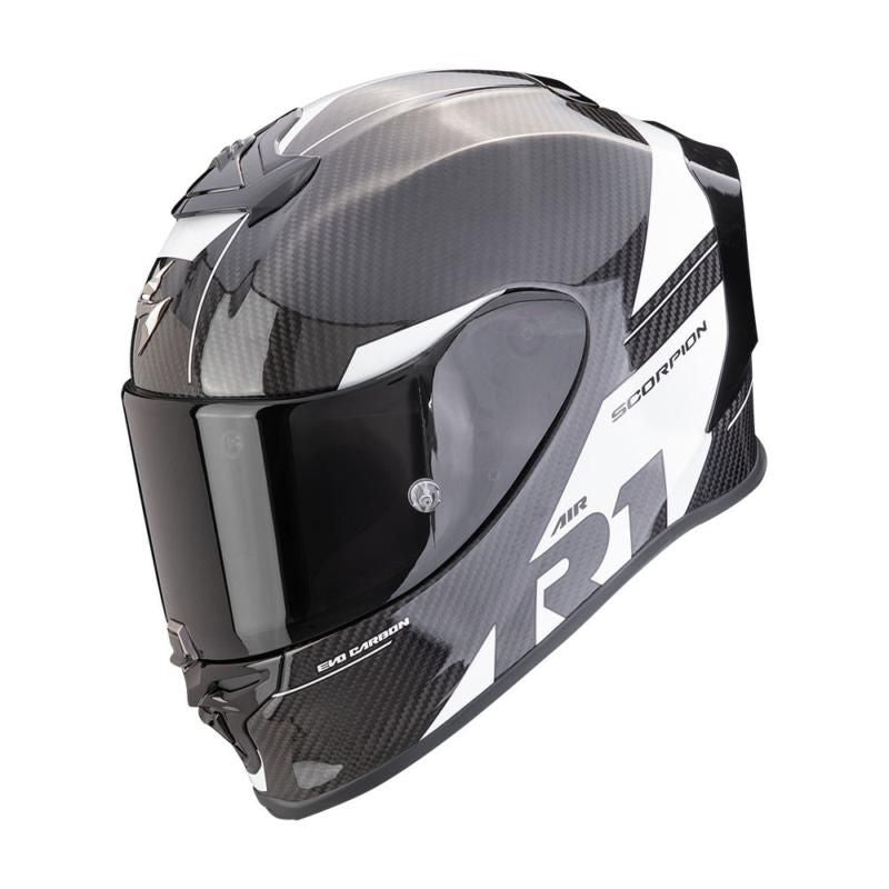 Scorpion R1 Evo Carbon Rally Black/White
