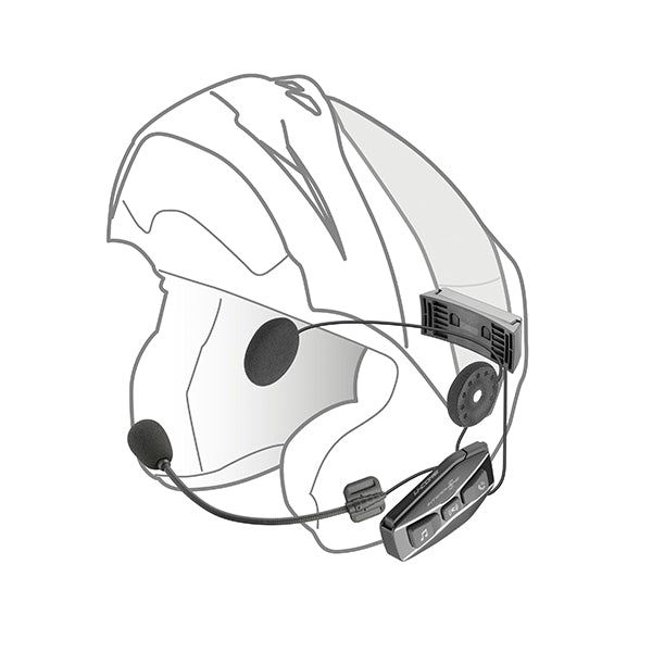 Interphone UCOM 16 Motorcycle Bluetooth Communication System (Twin Pack)