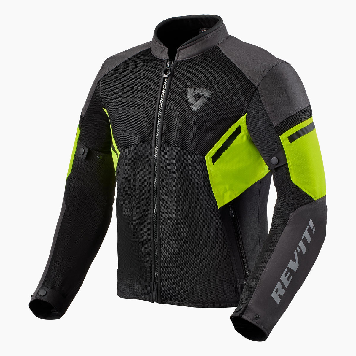 RevIt GT-R Air 3 Jacket Black/Neon Yellow