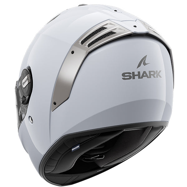 Shark Spartan RS Blank White
