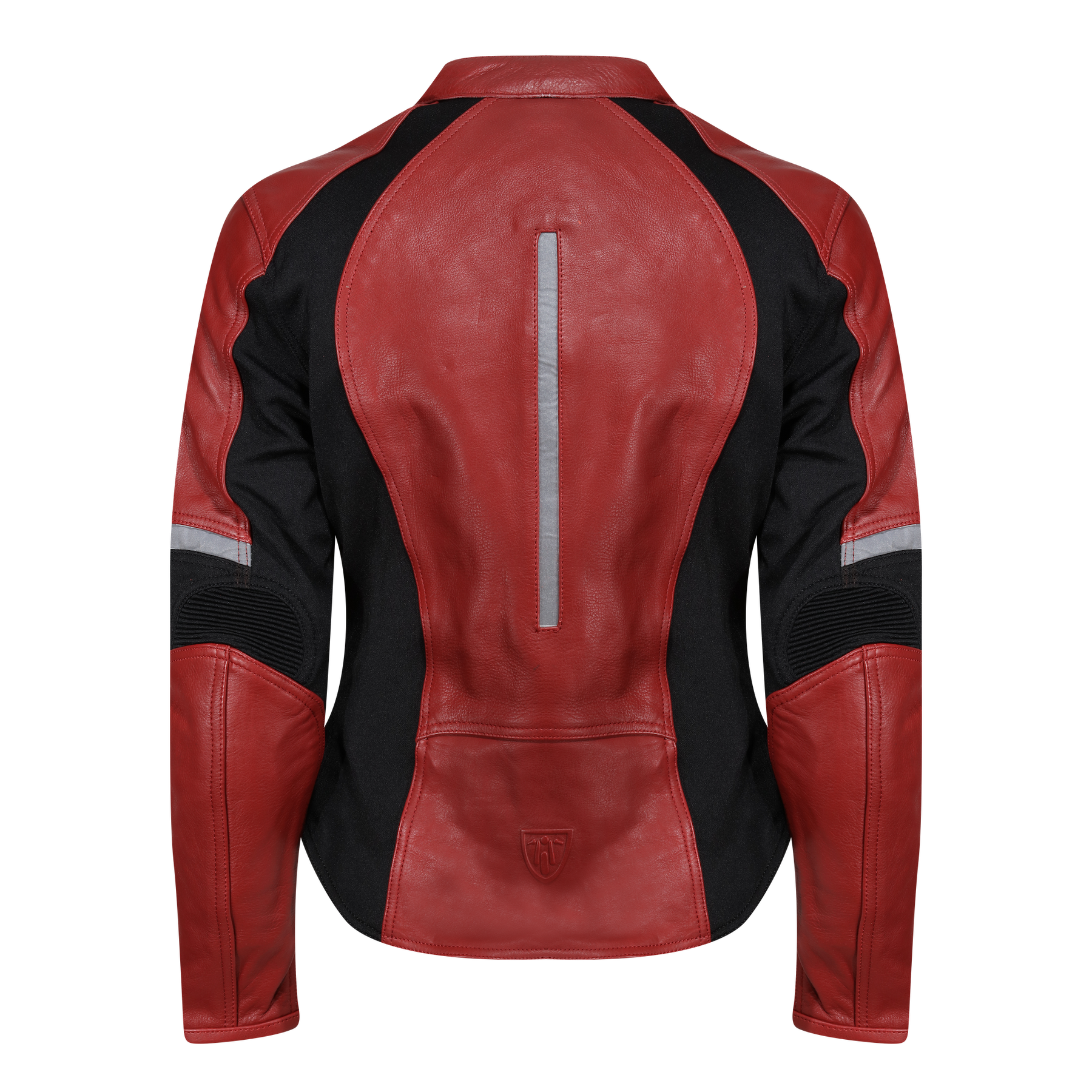 MotoGirl Fiona Leather Jacket Red