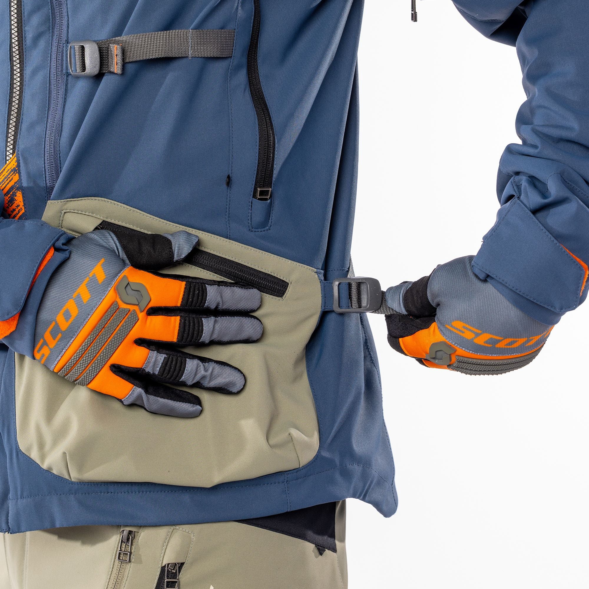 Scott Superlight Jacket Dust Grey/Dark Blue