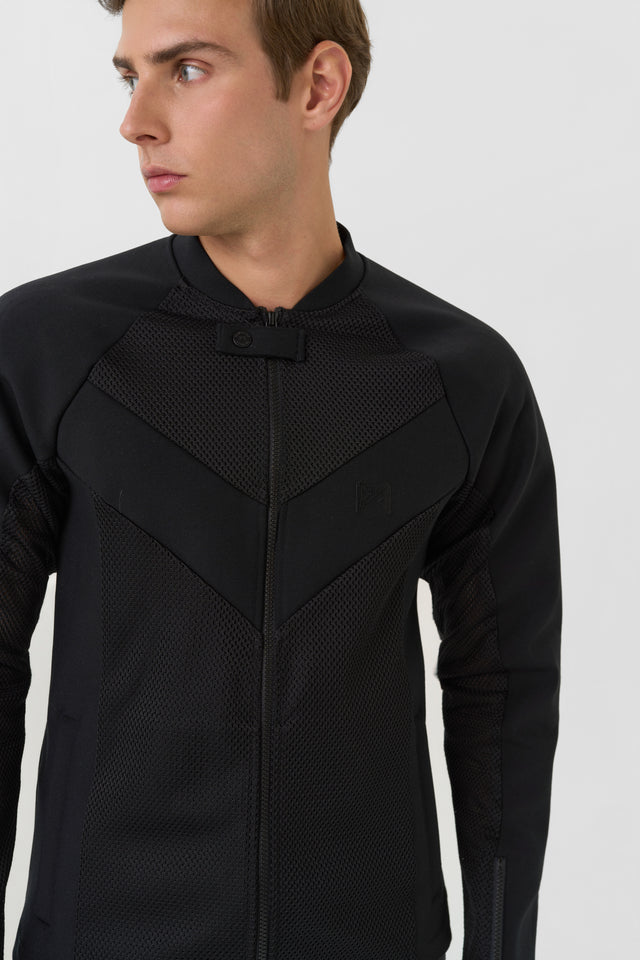Pando Moto Stealth Men AAA Jacket Black