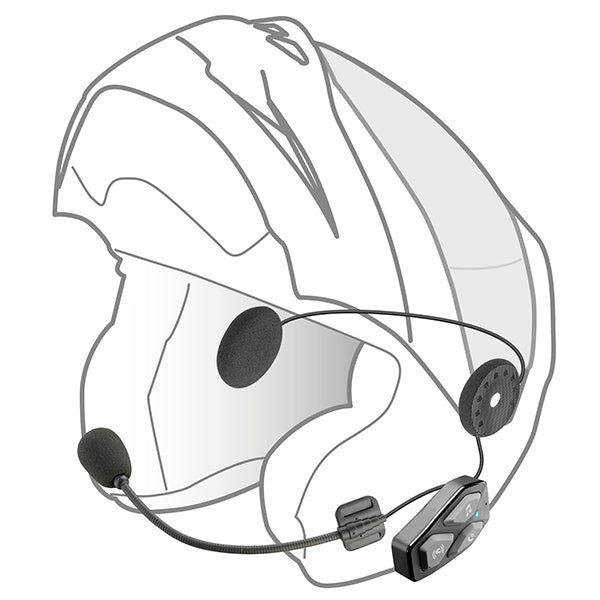 Interphone UCOM 3 Motorcycle Bluetooth Communication System