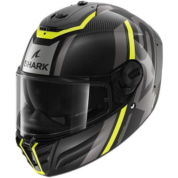 Shark Spartan RS Carbon Shawn Yellow/Anthracite