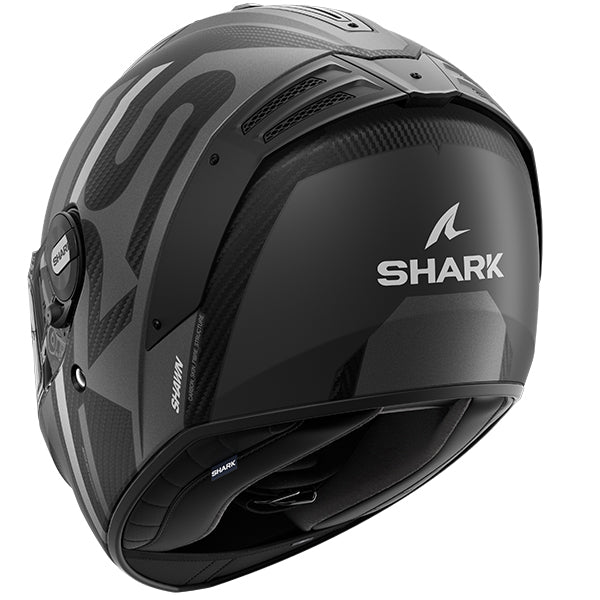Shark Spartan RS Carbon Shawn Matt Silver/Anthracite