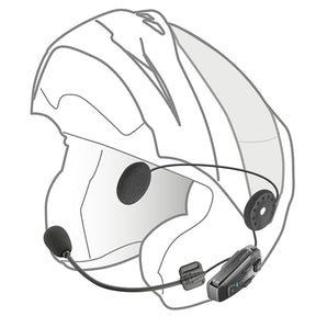 Interphone UCOM 8R Motorcycle Bluetooth Communication System