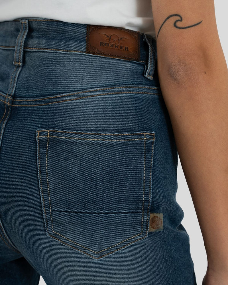 Rokker Rokkertech Ladies High Waist Blue AA