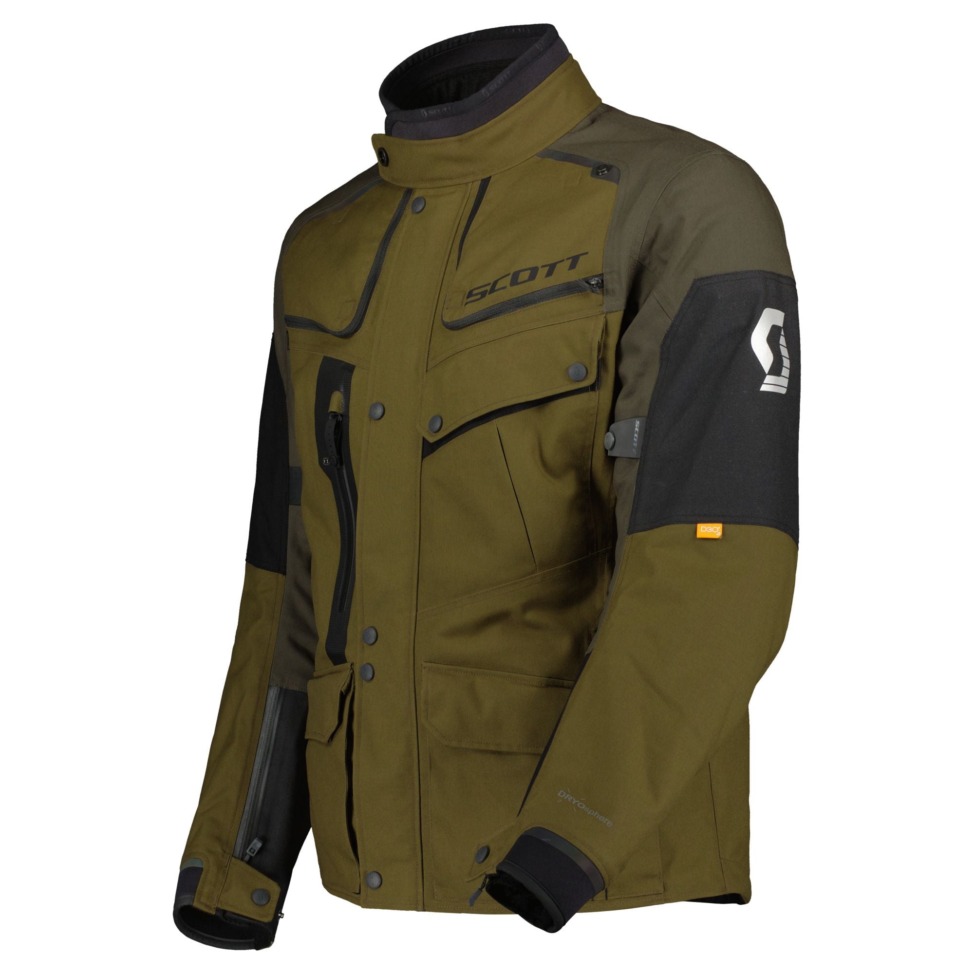 Scott Voyager Dryo Jacket Earth Brown/Black Olive