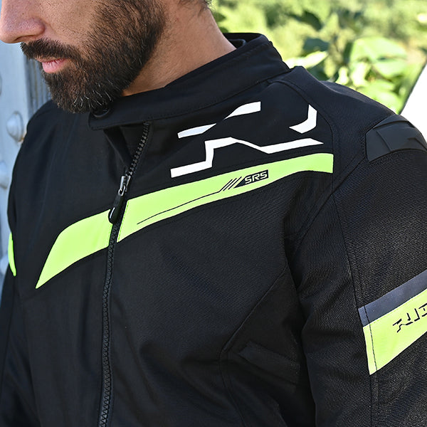 Richa Gotham 3 WP Jacket Black/Fluo