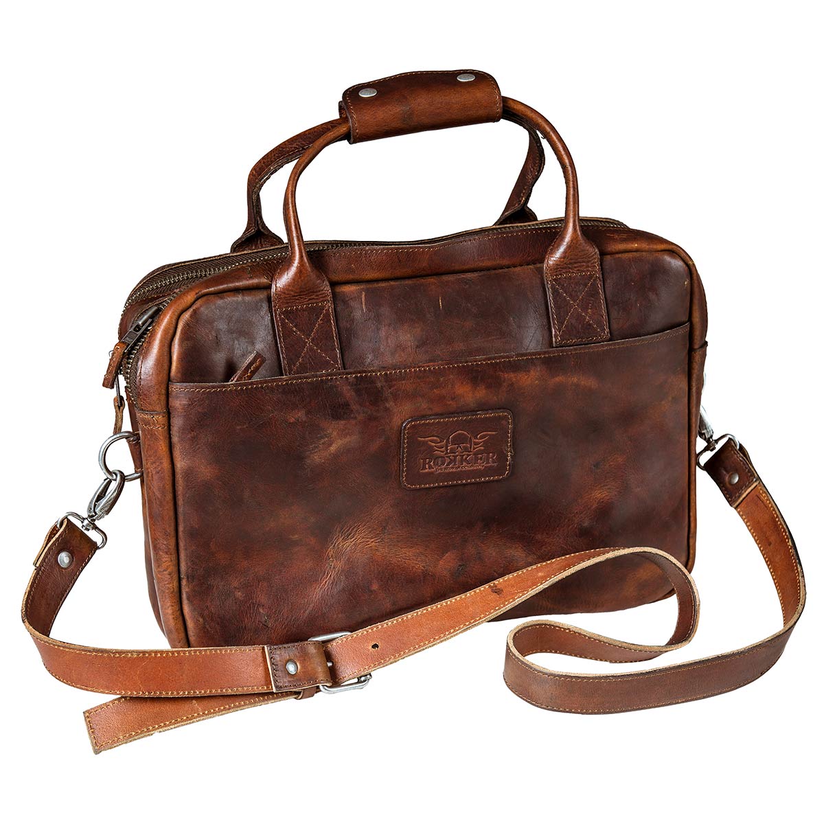 Rokker Laptop Bag Dark Brown