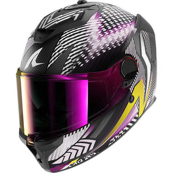 Shark Spartan GT Pro Carbon Sthyr Matt Black/Pink