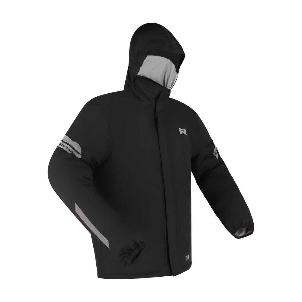 Richa Rain Stretch 2L Hoodie Black