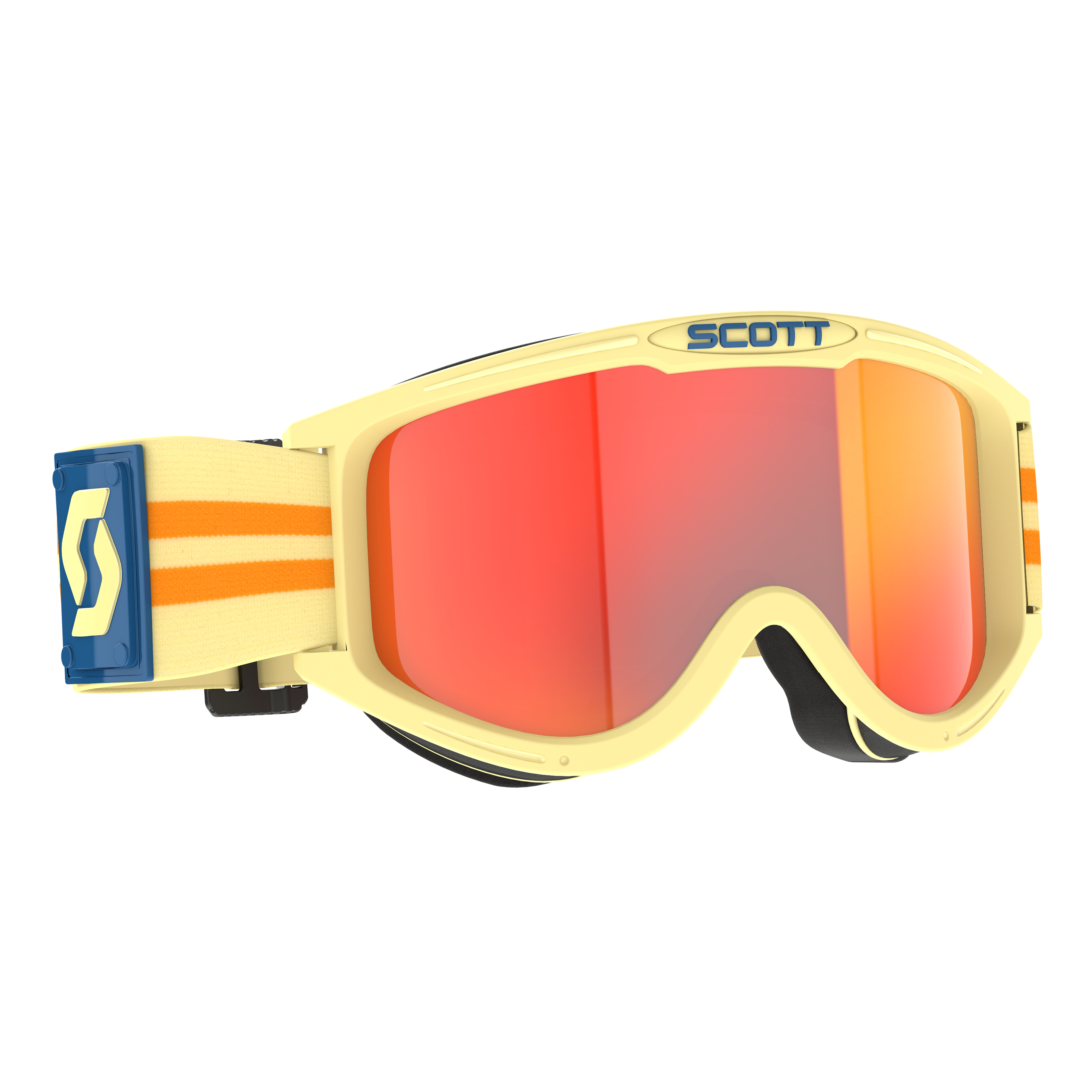 Scott Goggle 89X Era Beige with Orange Lens