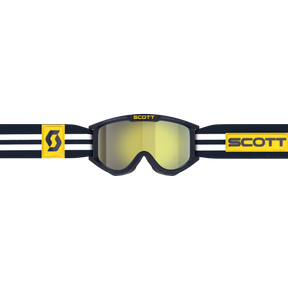 Scott Goggle 89X Era Blue/White with Yellow Lens