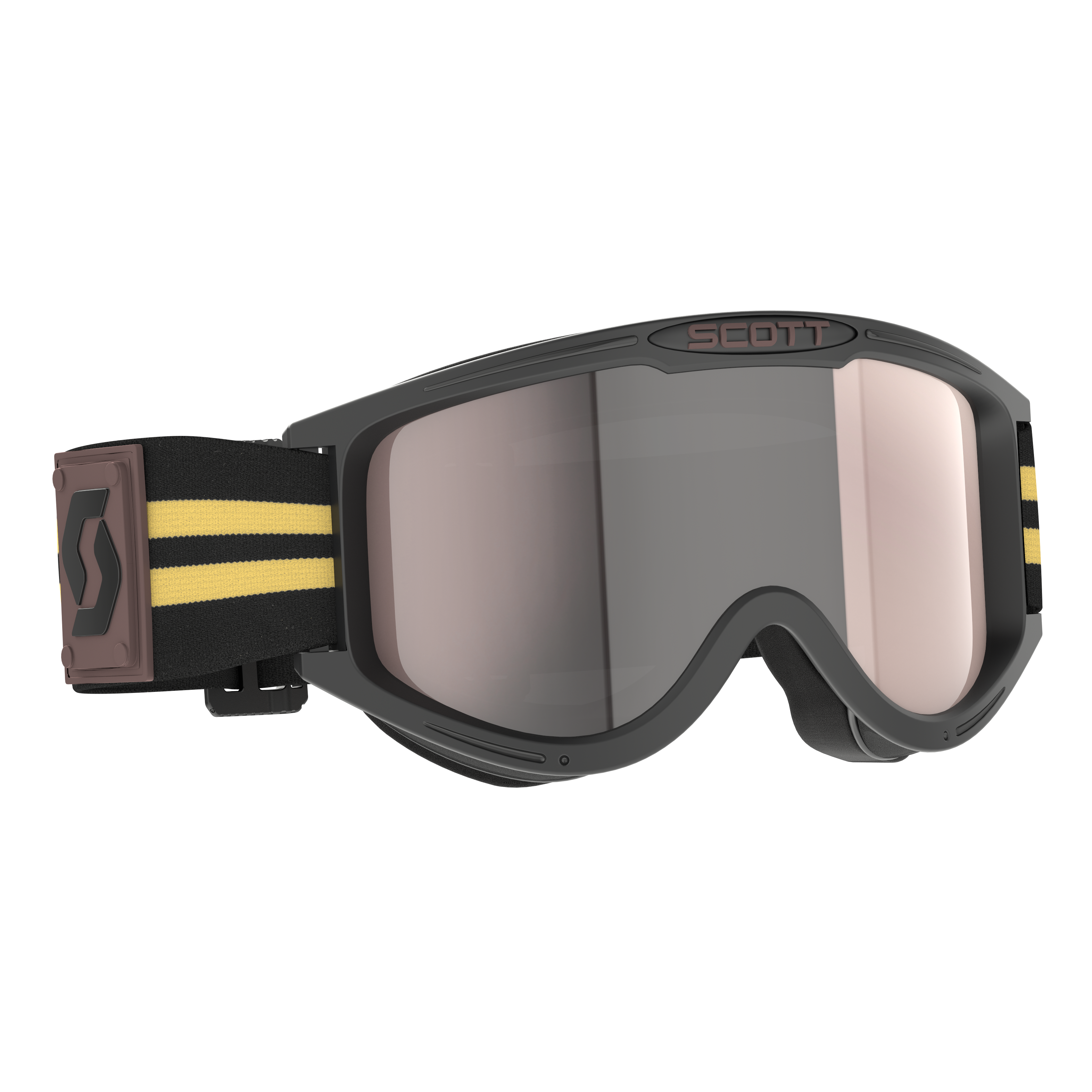 Scott Goggle 89X Era Black/Beige with Silver Lens