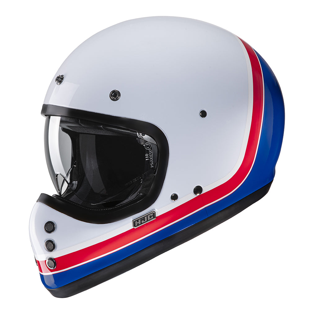 HJC V60 Scoby MC21 White/Red/Blue