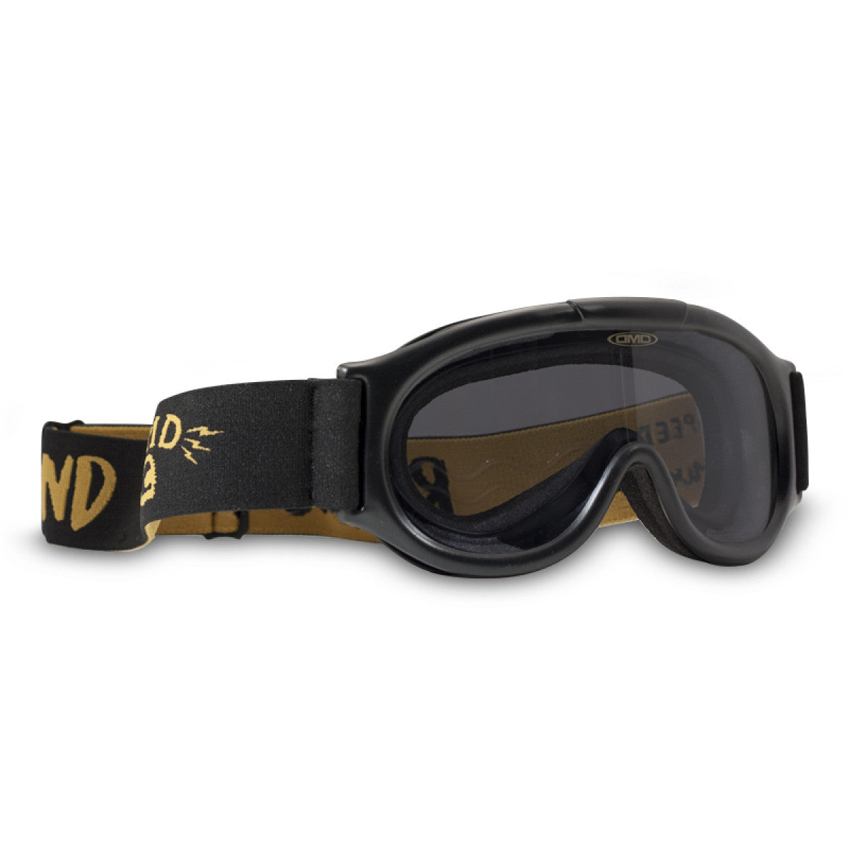 DMD Ghost Goggle Black Frame Smoke Lens