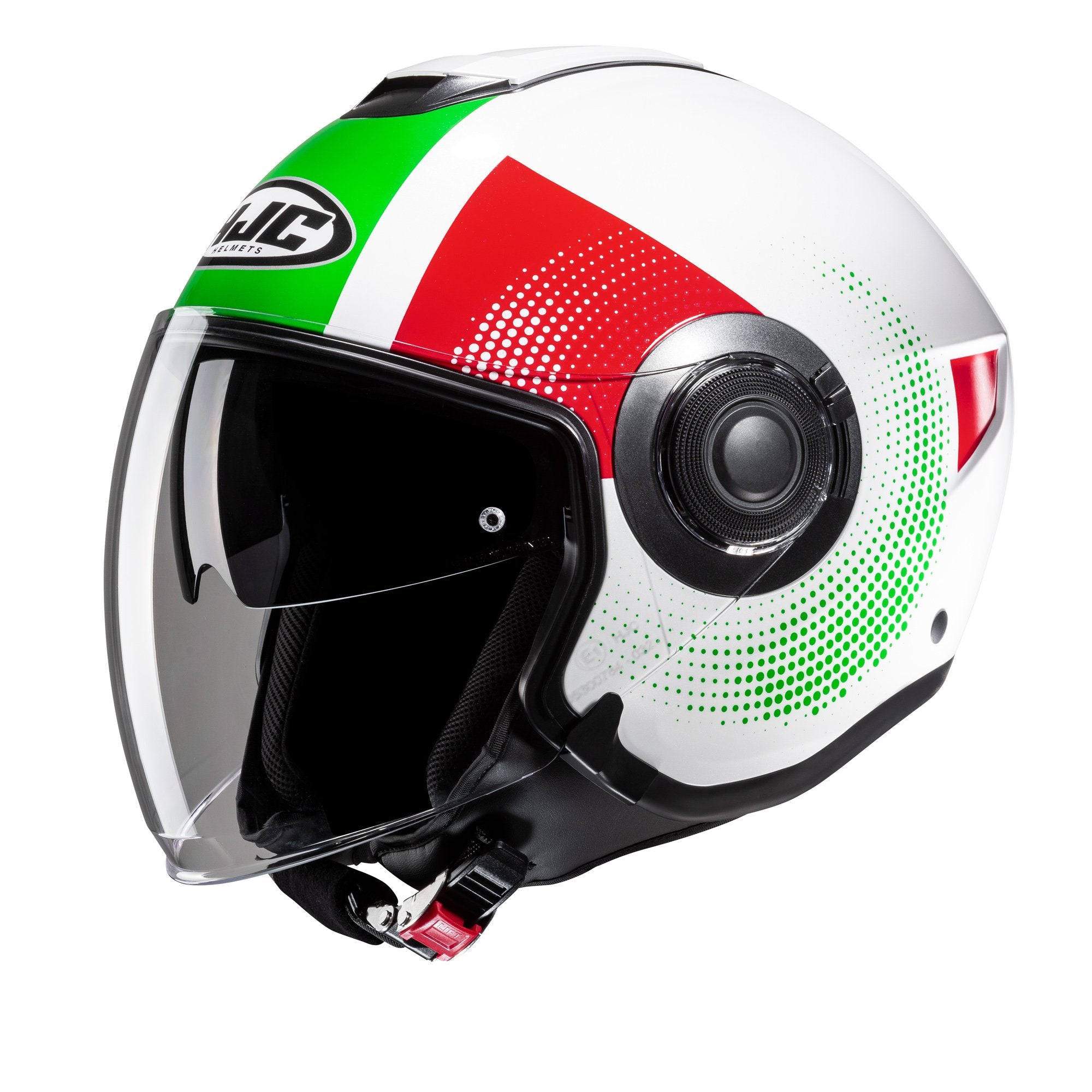 HJC I40N Pyle MC41 Green/White/Red