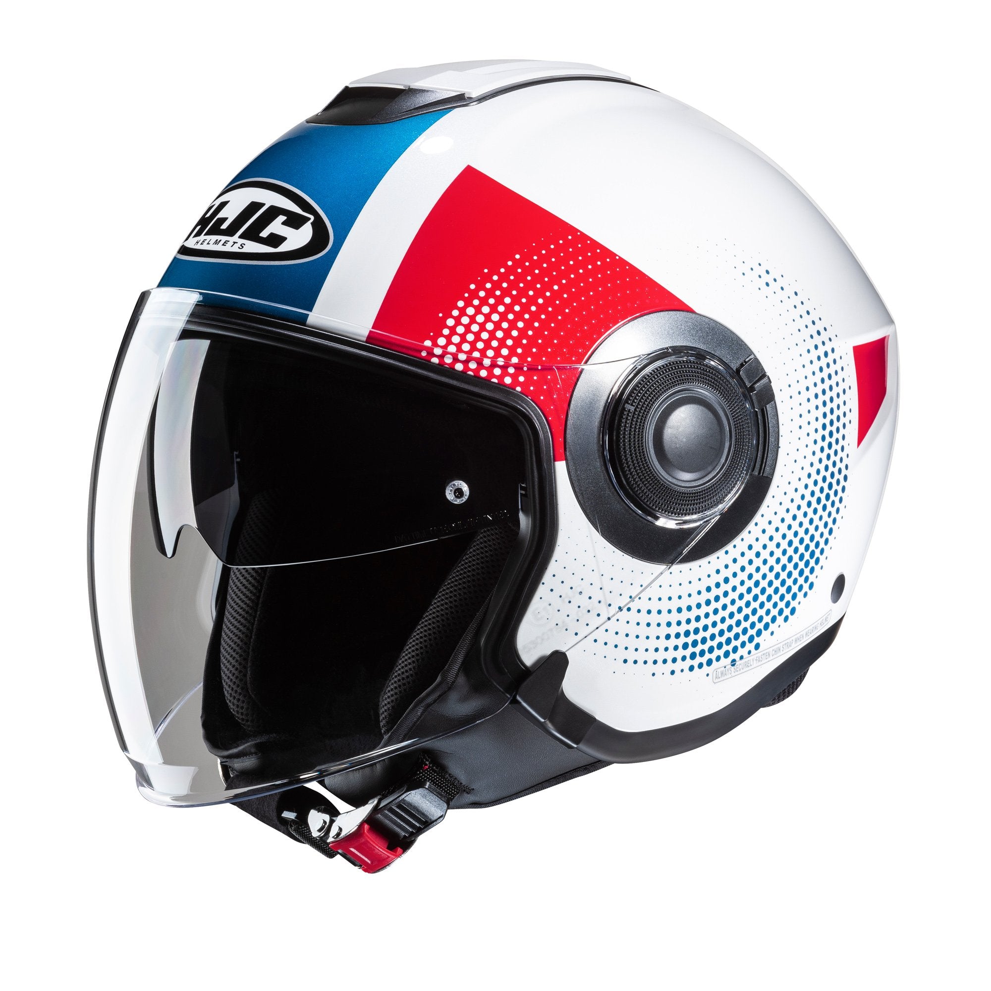 HJC I40N Pyle MC21 White/Blue/Red
