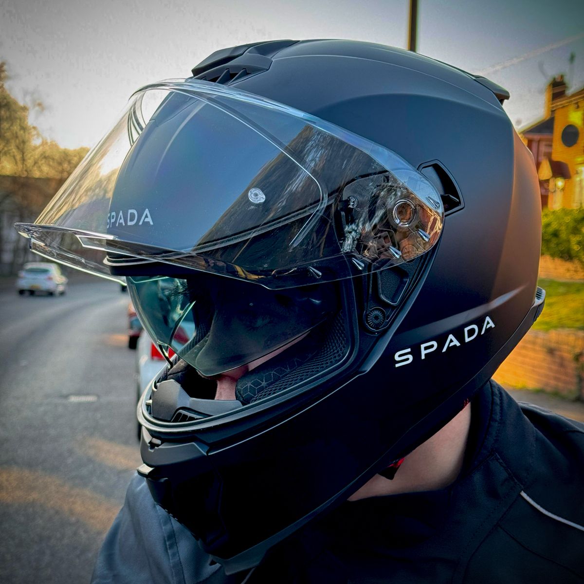 Spada SP18 Matt Black Helmet