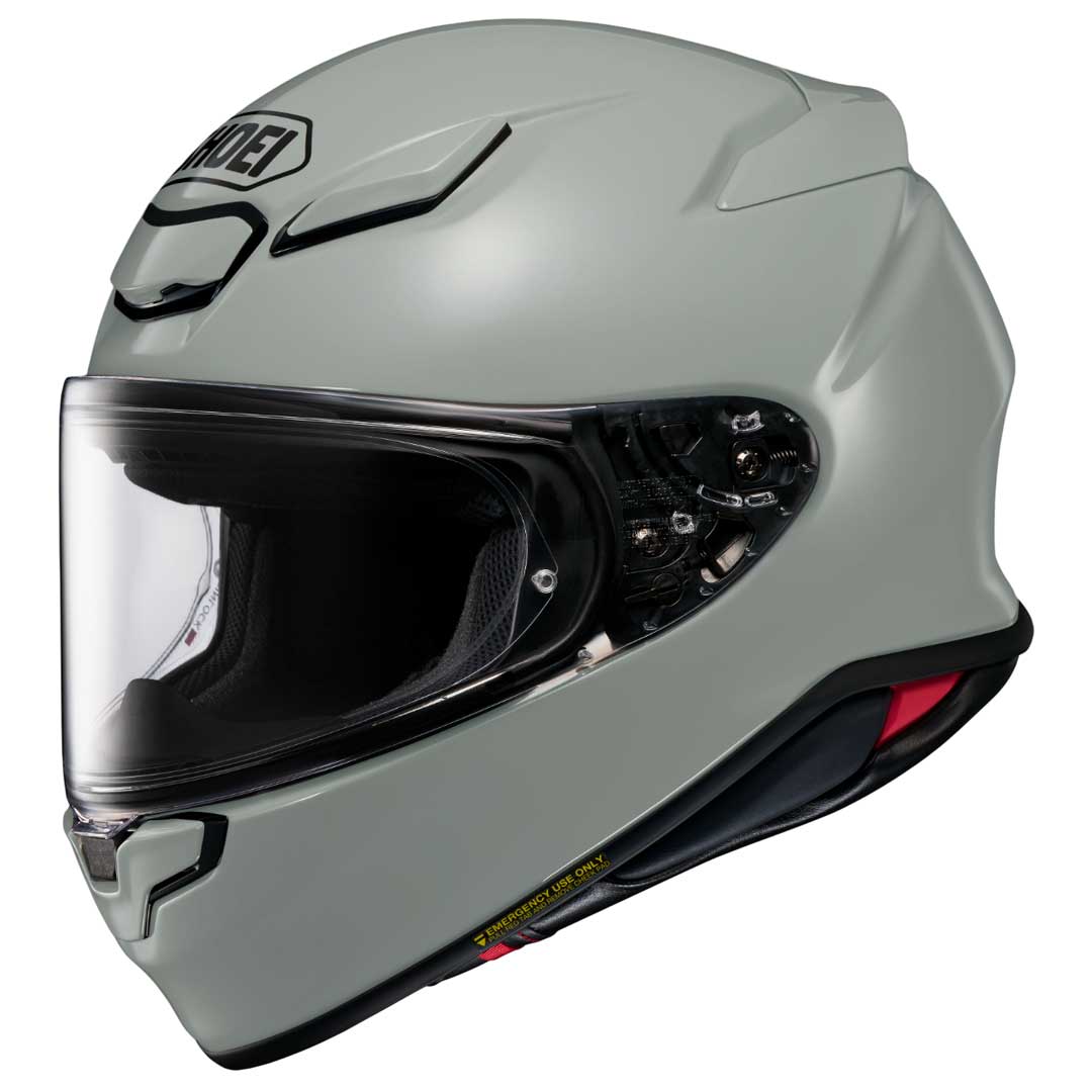 Shoei NXR2 Plain Chalk Grey