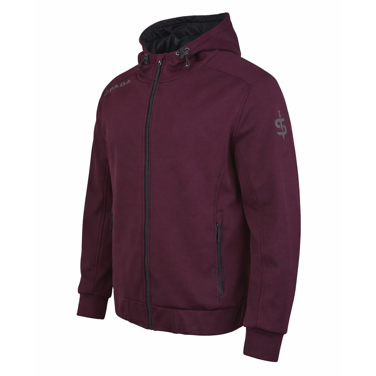 Spada Blade Zip CE Hoodie Port Red