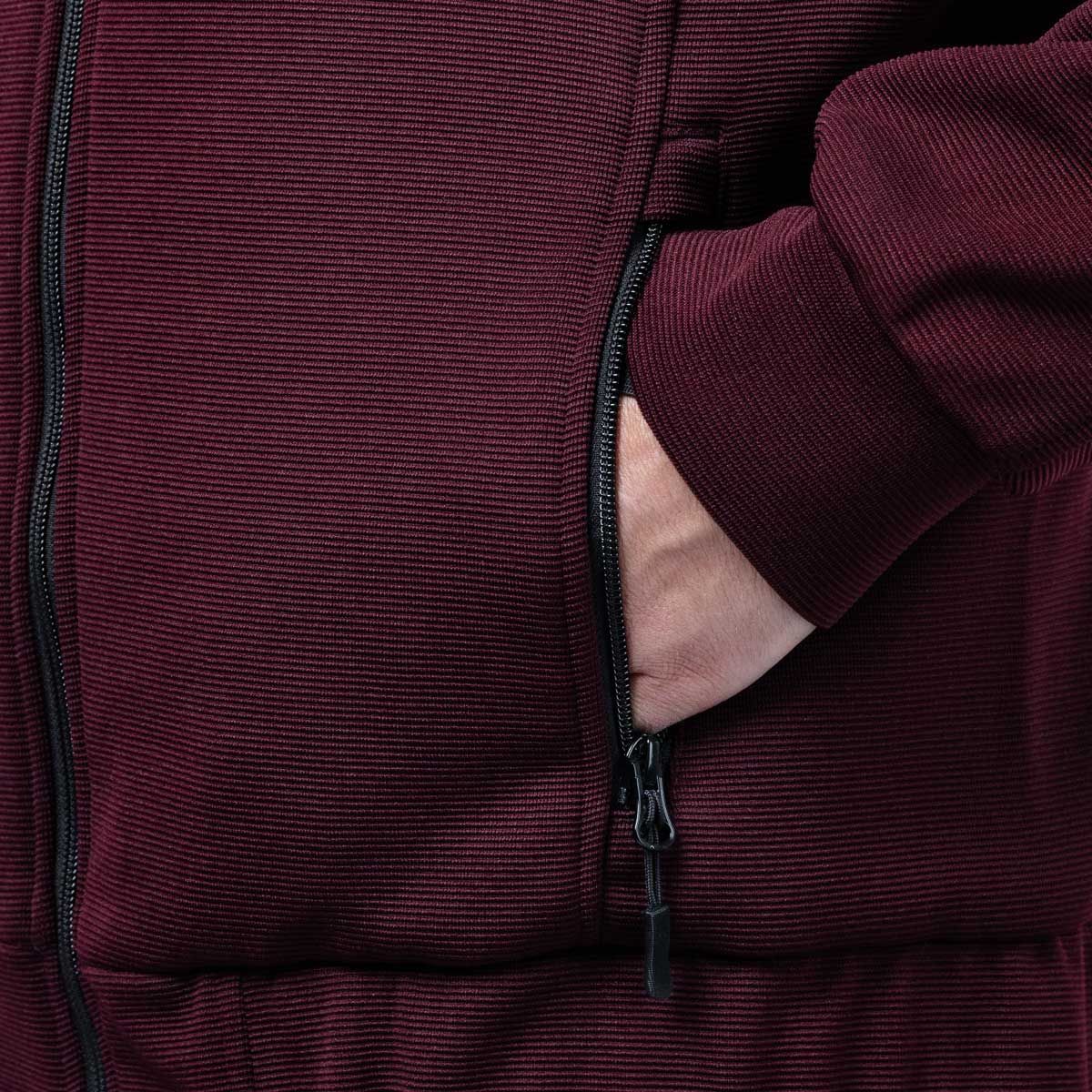 Spada Blade Zip CE Hoodie Port Red
