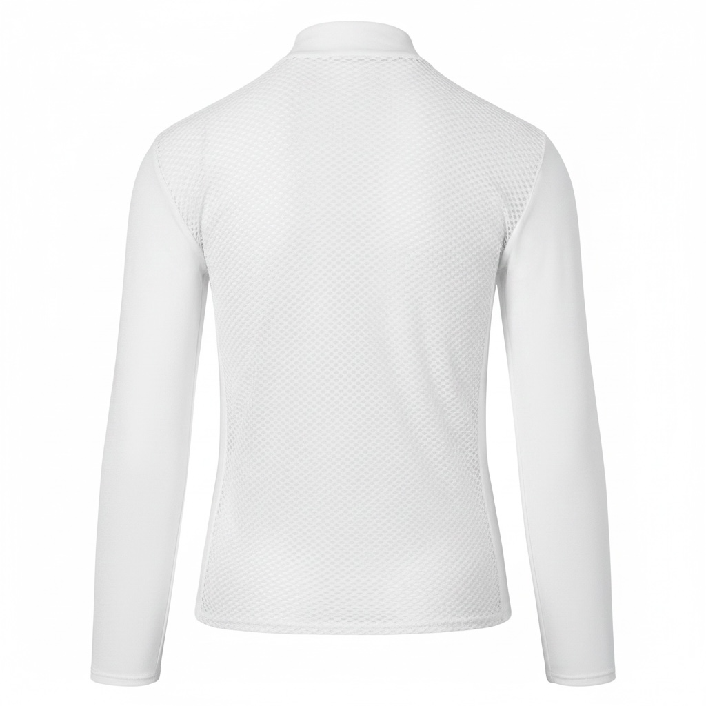 ZeroFit Iceskin Baselayer Long Sleeve White
