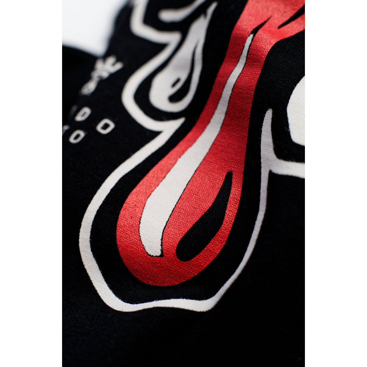 PandoMoto T-Shirt Mike Red Skull Black