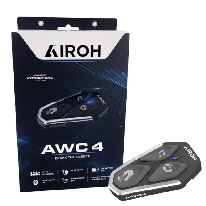 airoh bluetooth helmet Airoh AWC4 Helmet Communication System | Airoh