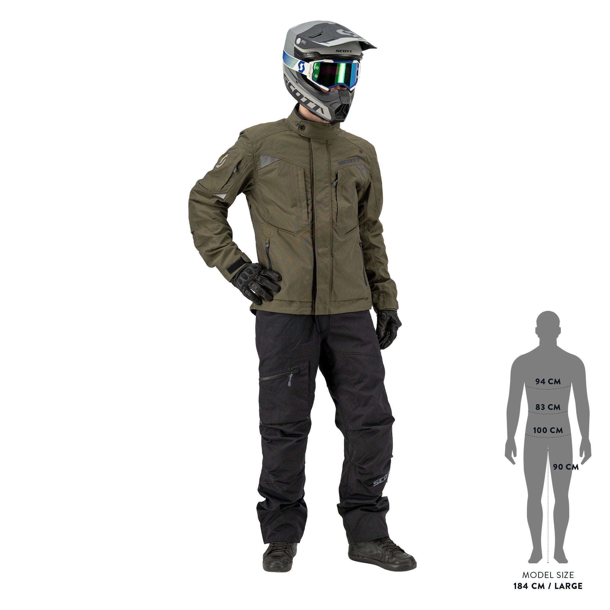 Scott ADV Terrain Dryo Jacket Black Olive