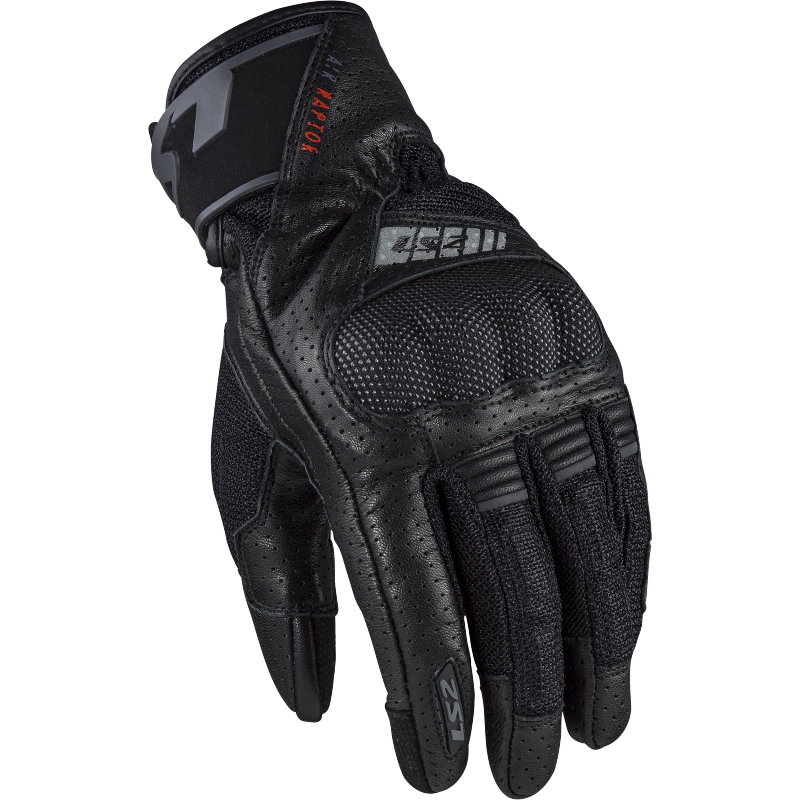 LS2 Air Raptor Man Gloves Black
